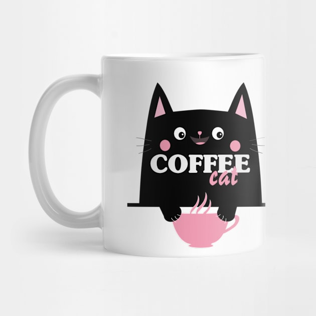 Coffee Cat by burlybot